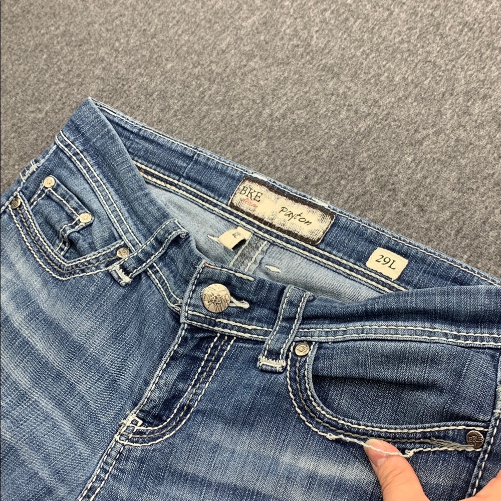BKE Payton Bootcut Women's Blue Jeans - Size 29x32 ACTUAL - Picture 5 of 15